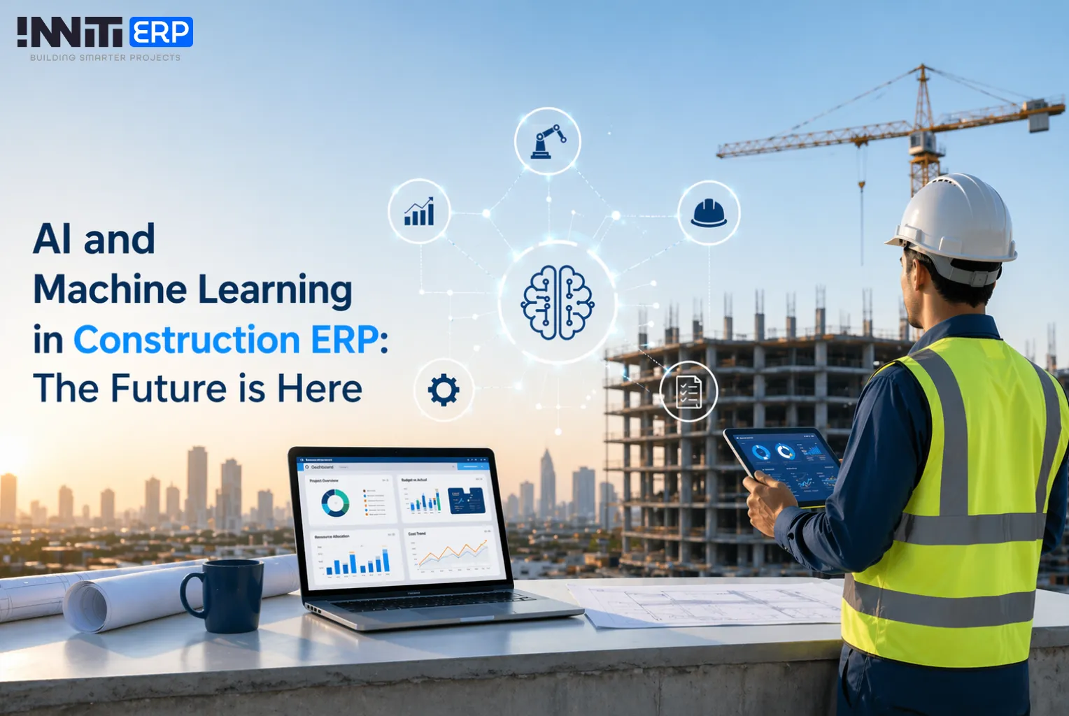 AI and Machine Learning in Construction ERP: The Future is Here