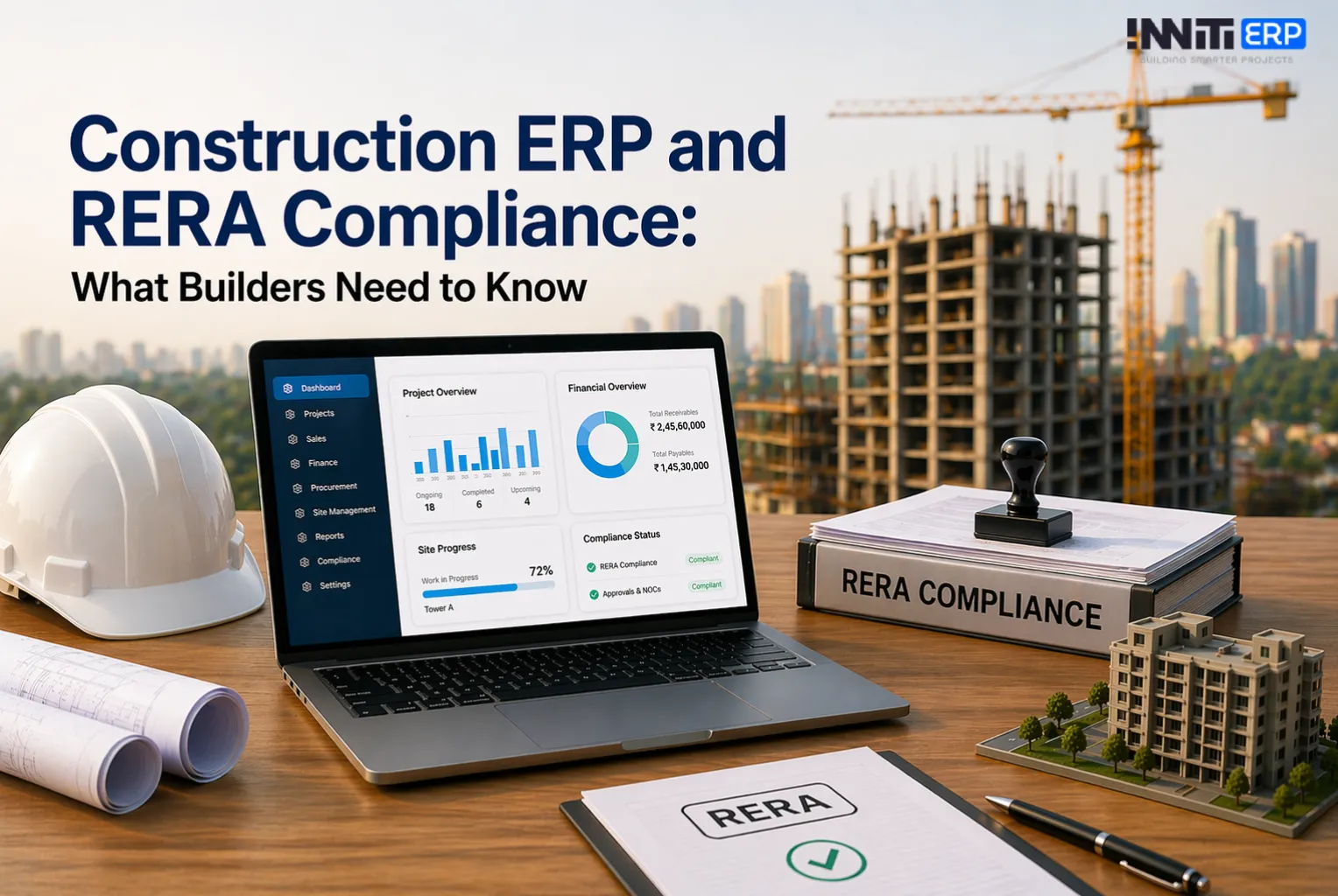 Construction ERP and RERA Compliance: What Builders Need to Know