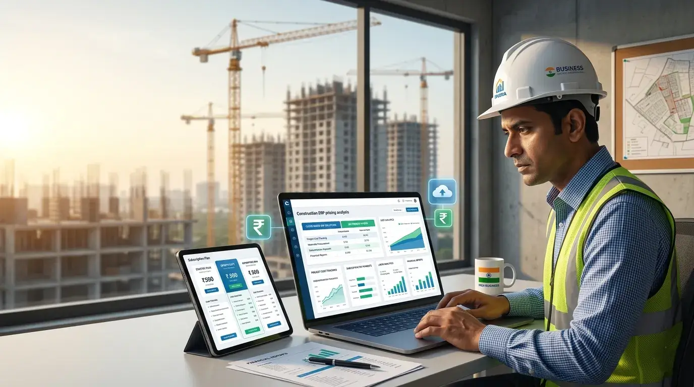 Construction ERP Software Pricing India
