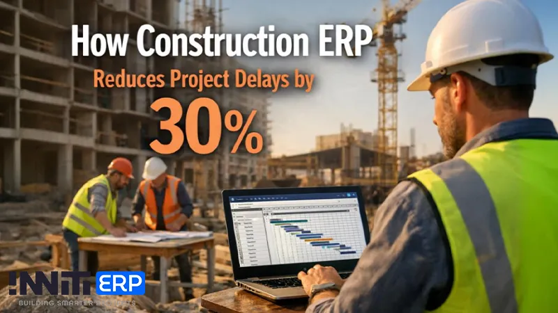 How Construction ERP Reduces Project Delays by 30%