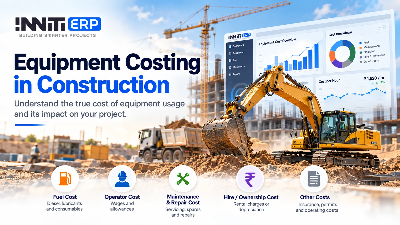 Equipment Costing in Construction: How to Calculate the True Cost of Equipment Usage